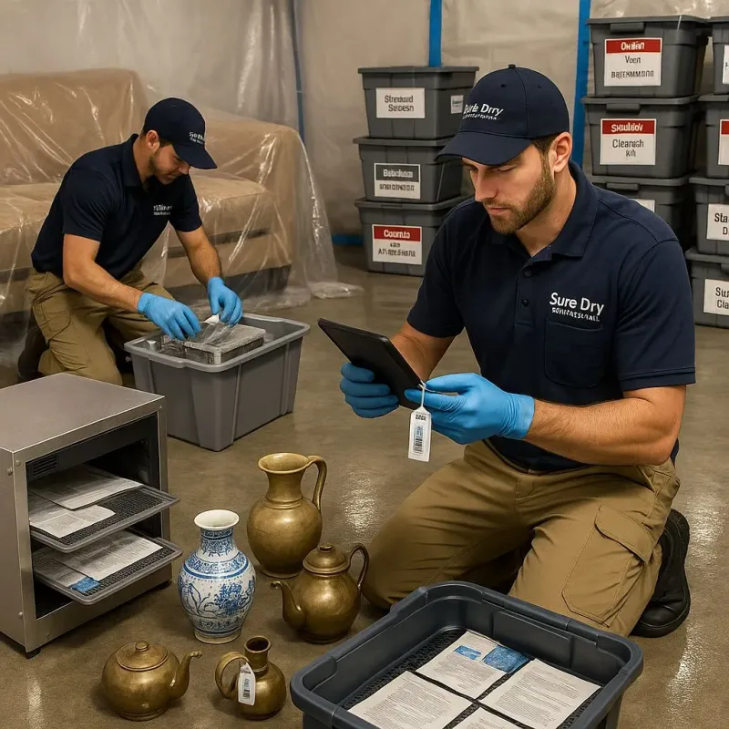 Content Protection and Restoration process in Encinitas, CA