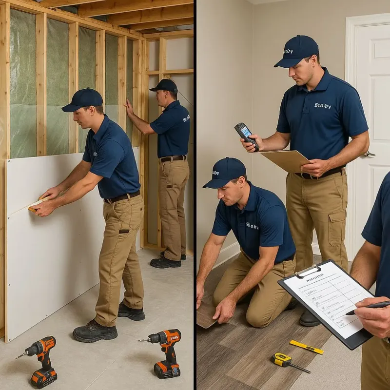 Repairs and Reconstruction process in Encinitas, CA