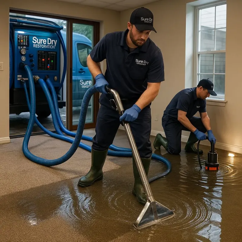 Water Extraction and Removal process in Encinitas, CA